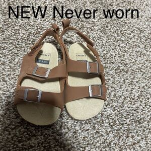 Carter's Tan Kids Sandals with Buckles